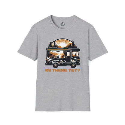 RV There Yet? Mens RV Road Trip Adventure Graphic Tee
