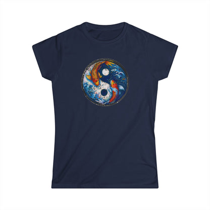 Yin-Yang Koi Carp Women's Graphic Tee
