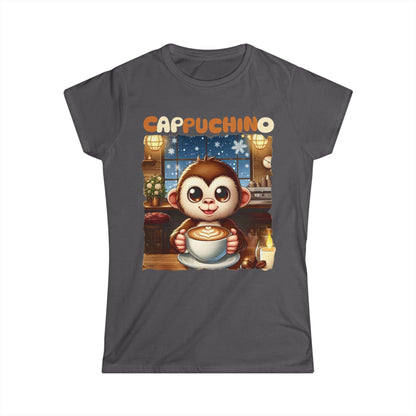 Capuchin Monkey Cappuccino Women’s Tee