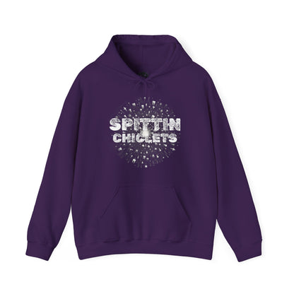 Spitting Chiclets Unisex Hockey Graphic Hoodie