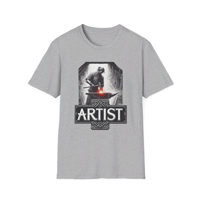 Medieval Blacksmith Artist Men’s Graphic Tee
