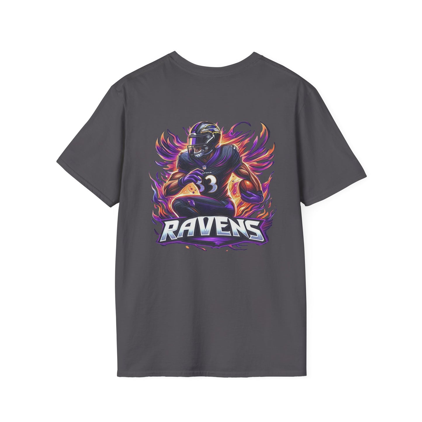 Baltimore Ravens Mens American Football Graphic Tee