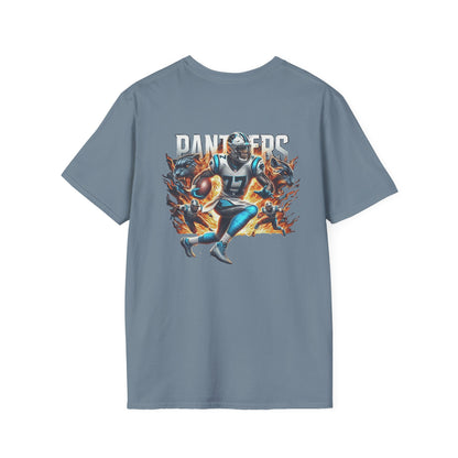Carolina Panthers Mens American Football Graphic Tee