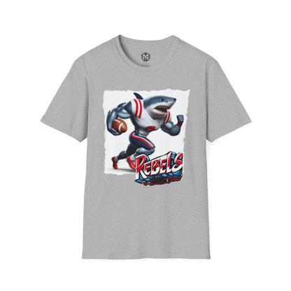 Ole Miss Rebels Mens College Football Graphic Tee