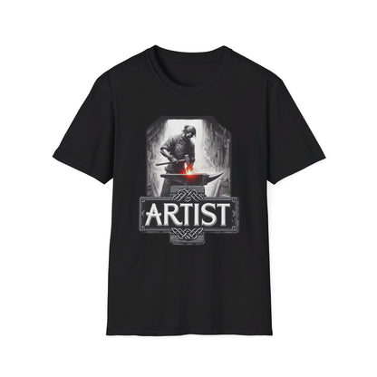Medieval Blacksmith Artist Men’s Graphic Tee