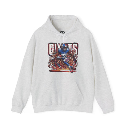 New York Giants Mens American Football Graphic Hoodie