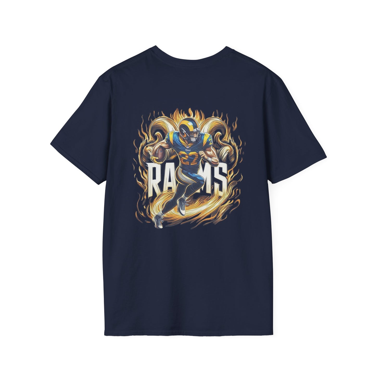 LA Rams Mens American Football Graphic Tee