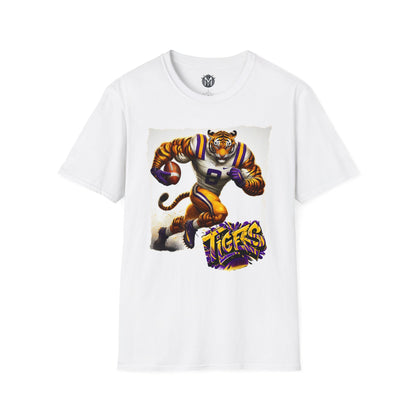 LSU Tigers Mens College Football Graphic Tee