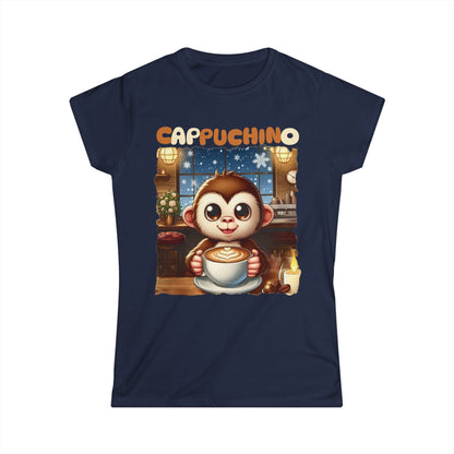 Capuchin Monkey Cappuccino Women’s Tee