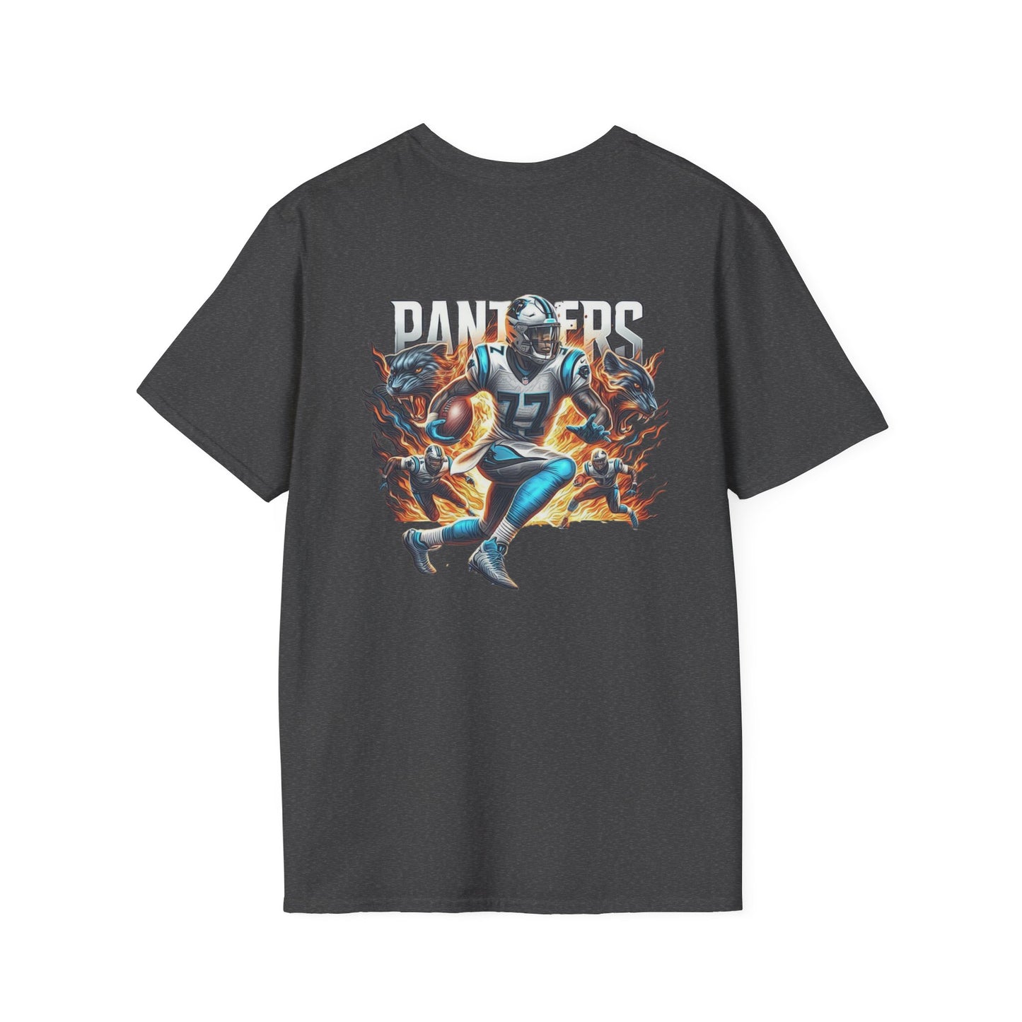 Carolina Panthers Mens American Football Graphic Tee