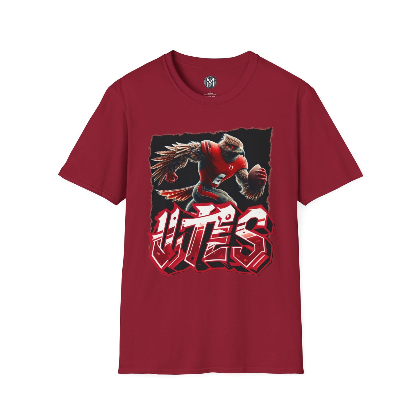 Utah Utes Mens College Football Graphic Tee