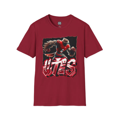 Utah Utes Mens College Football Graphic Tee