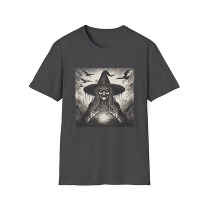 Eerie Witch Halloween Men’s Graphic Tee
