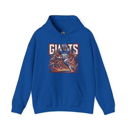 New York Giants Mens American Football Graphic Hoodie