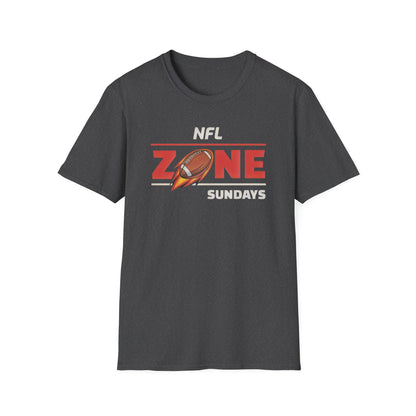 Zone Sunday Game Day Mens American Football Graphic Tee