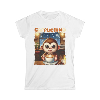 Capuchin Monkey Cappuccino Women’s Tee