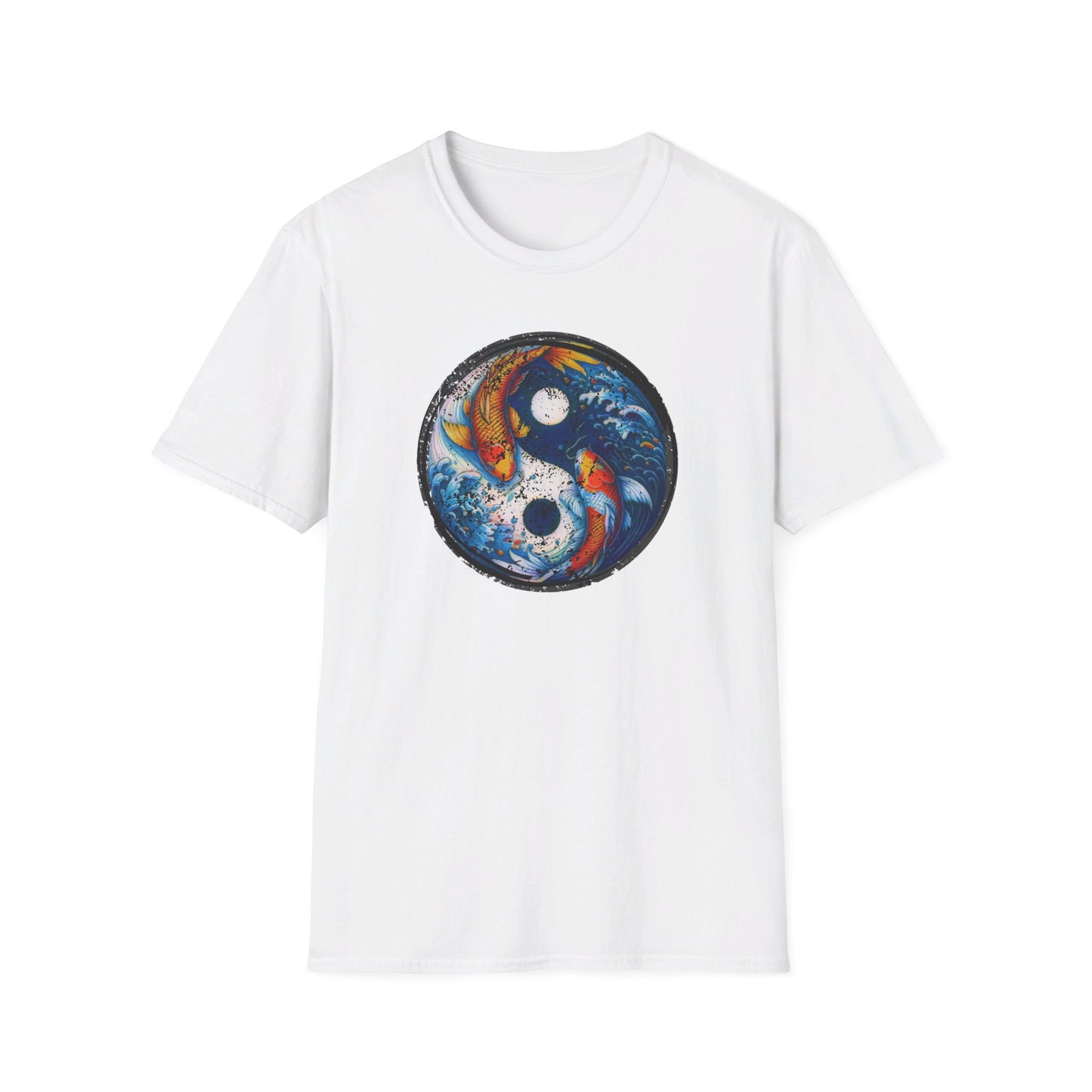 Yin-Yang Koi Carp Men's Graphic Tee
