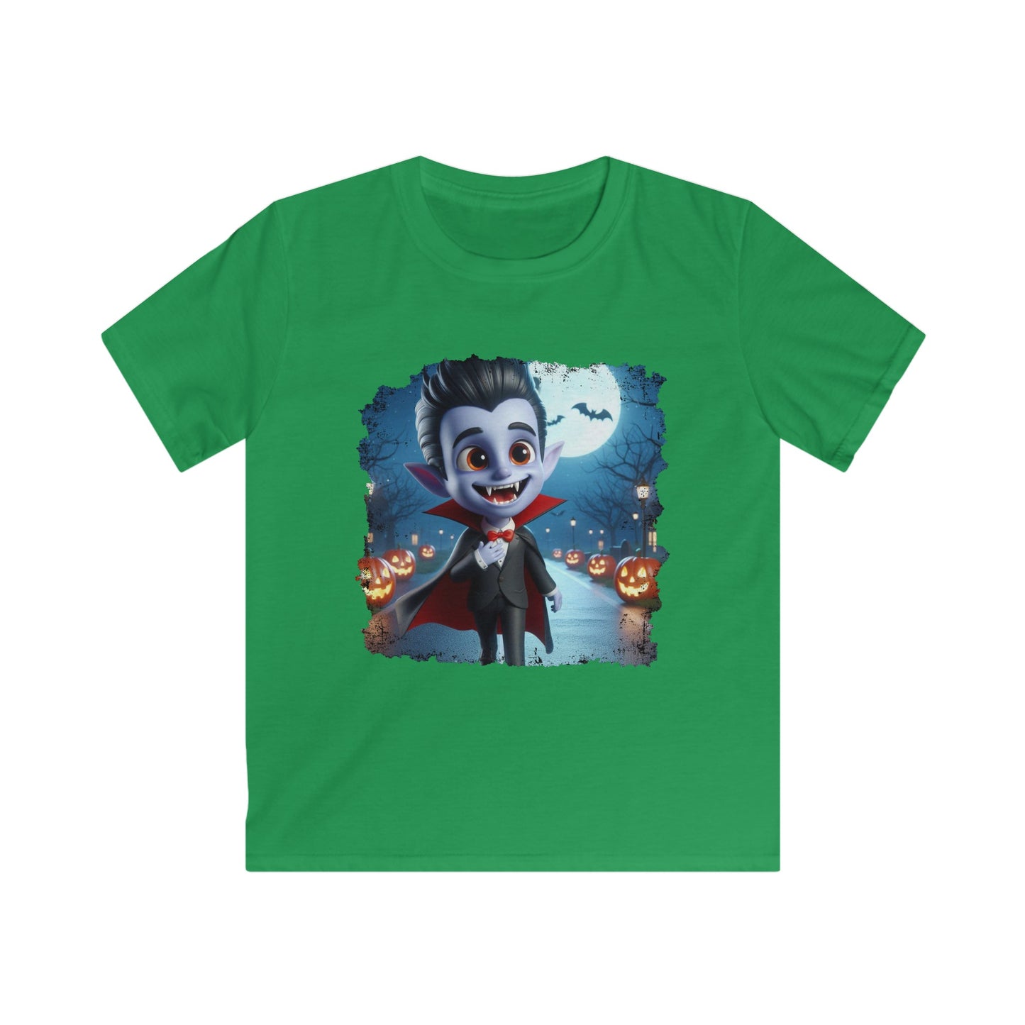 Spooky Vampire Halloween Kid’s Graphic Tee