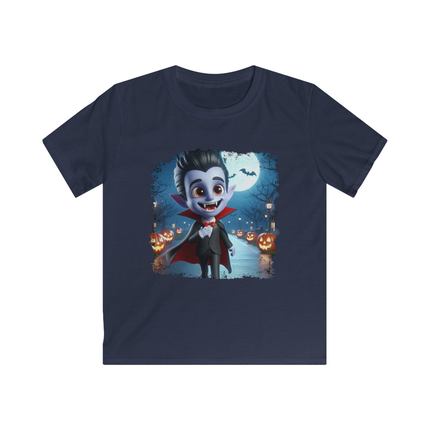 Spooky Vampire Halloween Kid’s Graphic Tee