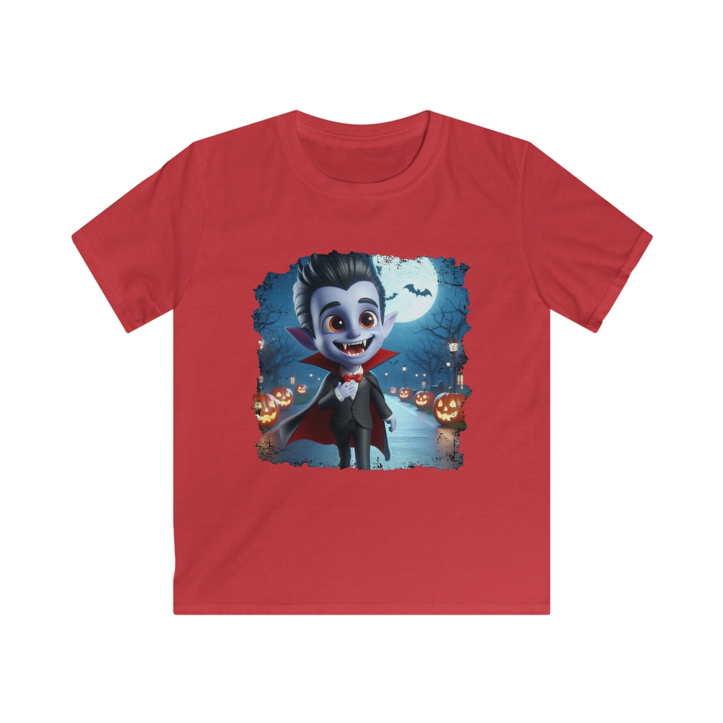 Spooky Vampire Halloween Kid’s Graphic Tee