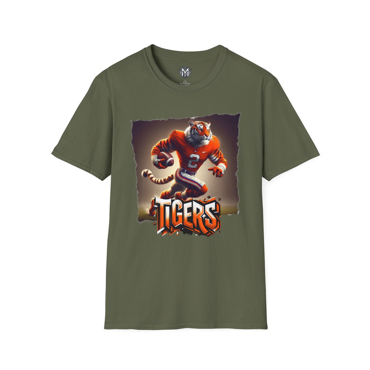 Clemson Tigers Mens College Football Graphic Tee