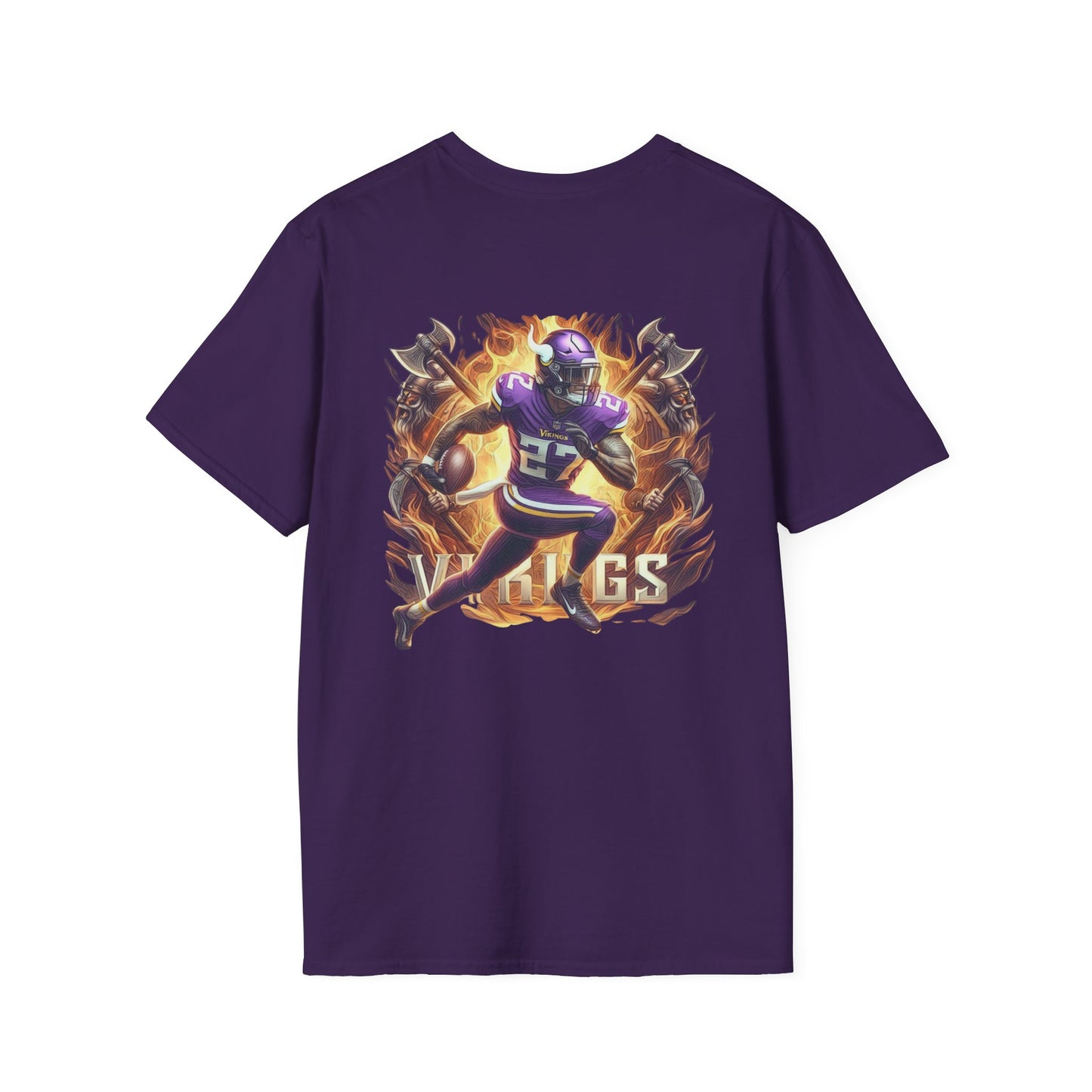 Minnesota Vikings Mens American Football Graphic Tee