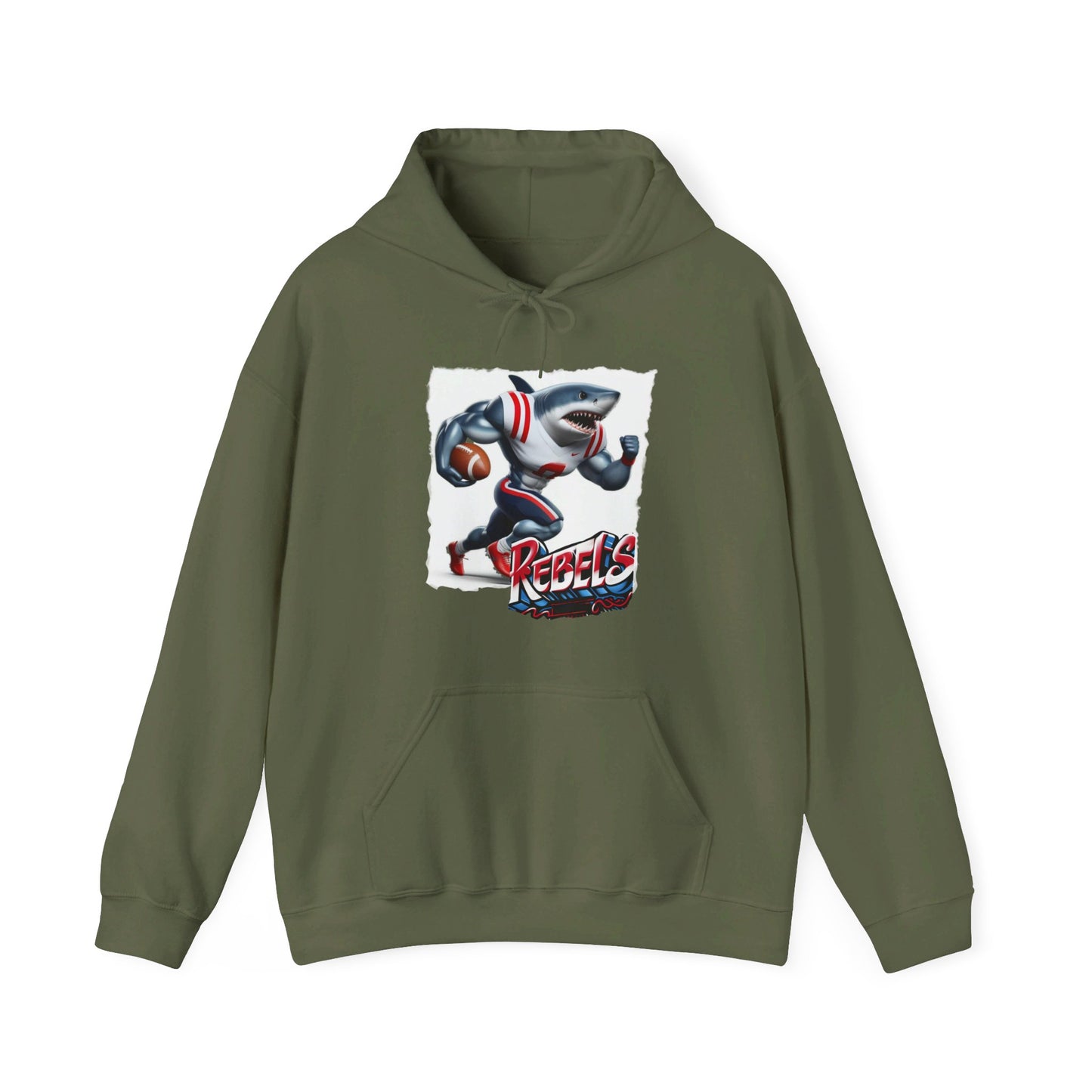 Ole Miss Mens College Football Graphic Hoodie