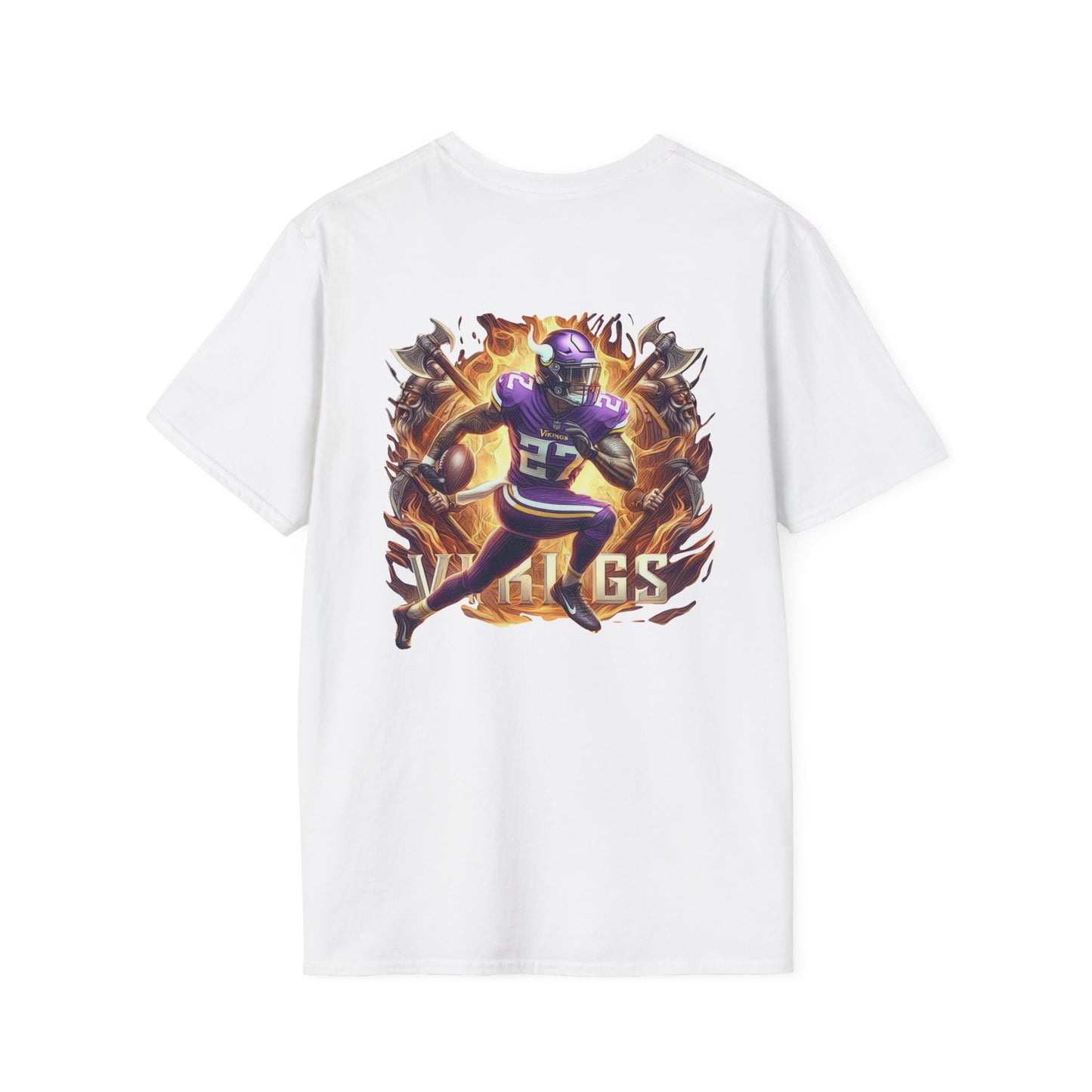 Minnesota Vikings Mens American Football Graphic Tee