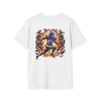 Minnesota Vikings Mens American Football Graphic Tee