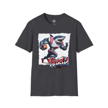 Ole Miss Rebels Mens College Football Graphic Tee