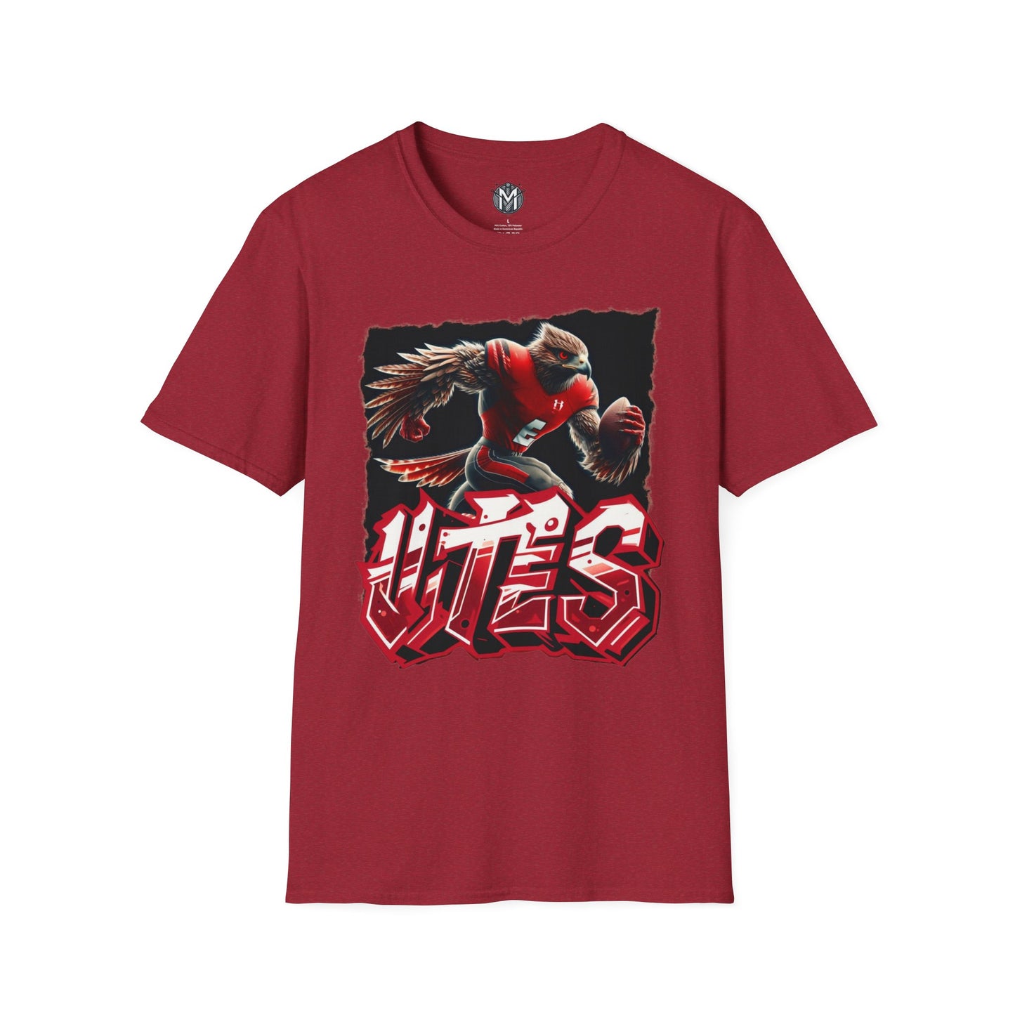 Utah Utes Mens College Football Graphic Tee
