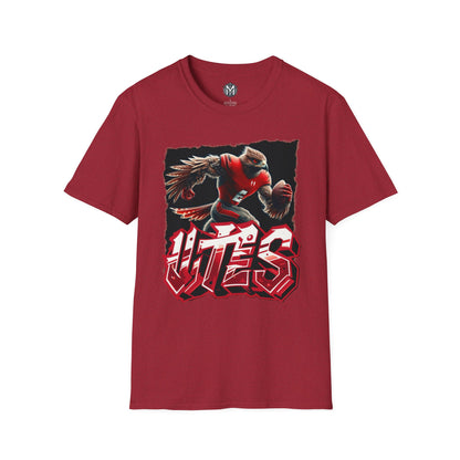 Utah Utes Mens College Football Graphic Tee