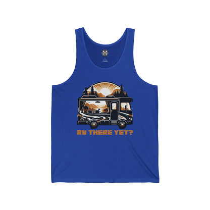 RV There Yet? Mens RV Road Trip Adventure Graphic Tank