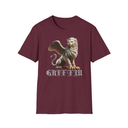 Griffin Mens Mythical Creature Graphic Tee