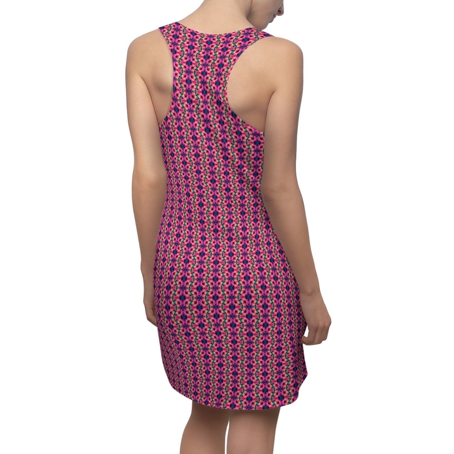 Tropical Bloom Racerback Dress