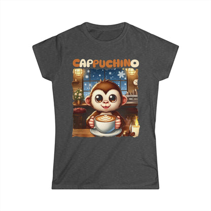 Capuchin Monkey Cappuccino Women’s Tee