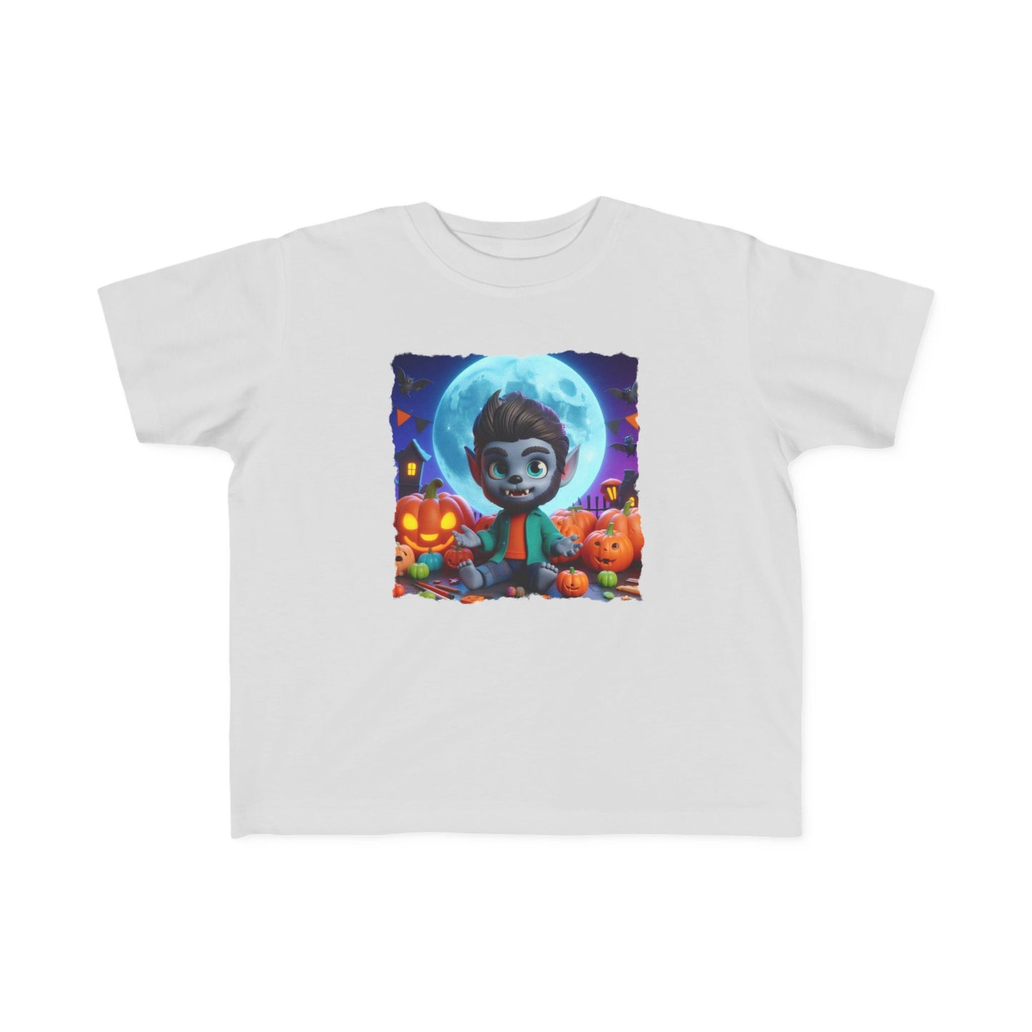Fun Werewolf Halloween Toddler Graphic Tee