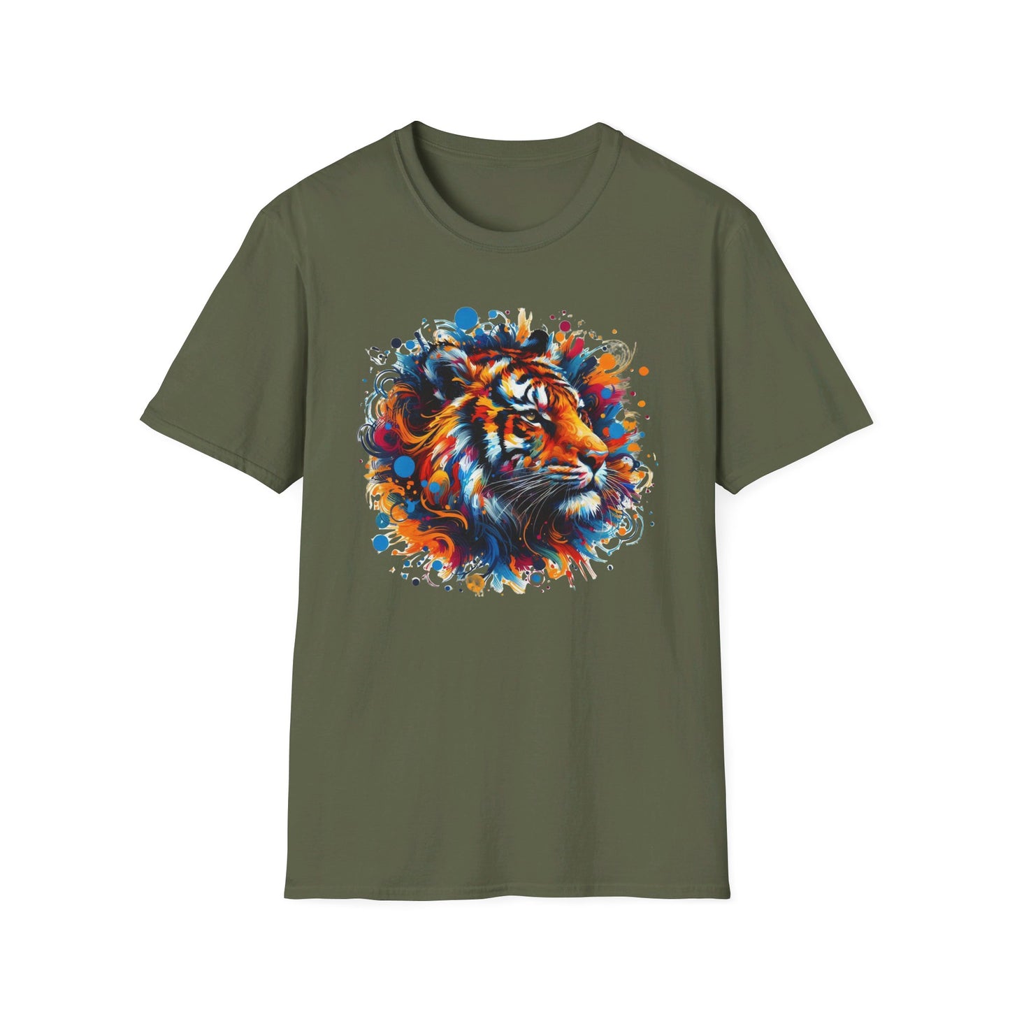 Vibrant Tiger Men's Graphic Tee