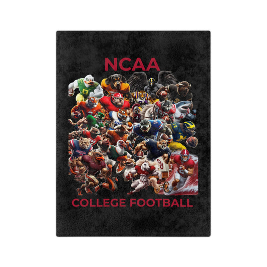 NCAA COLLEGE FOOTBALL Microfiber Blanket