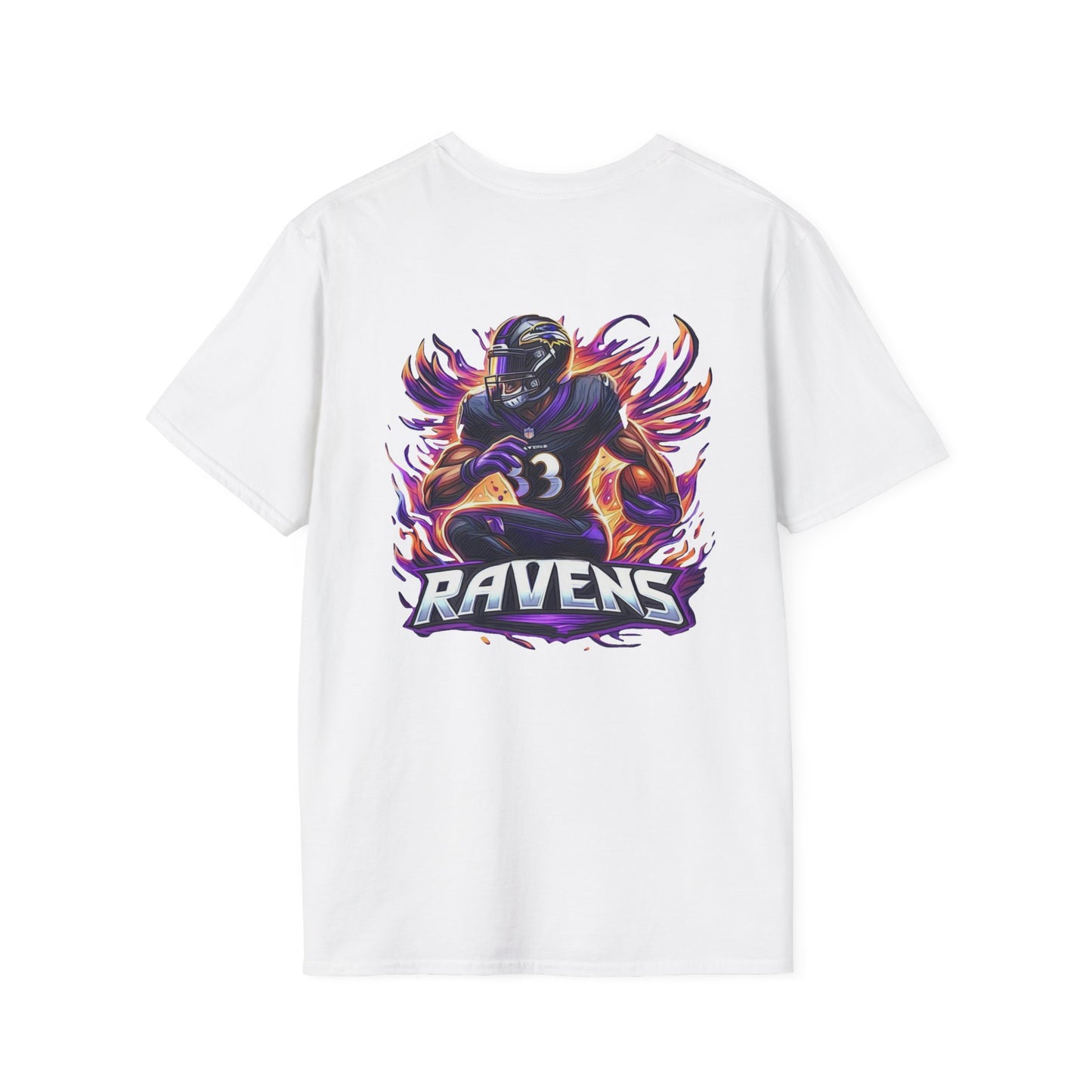 Baltimore Ravens Mens American Football Graphic Tee