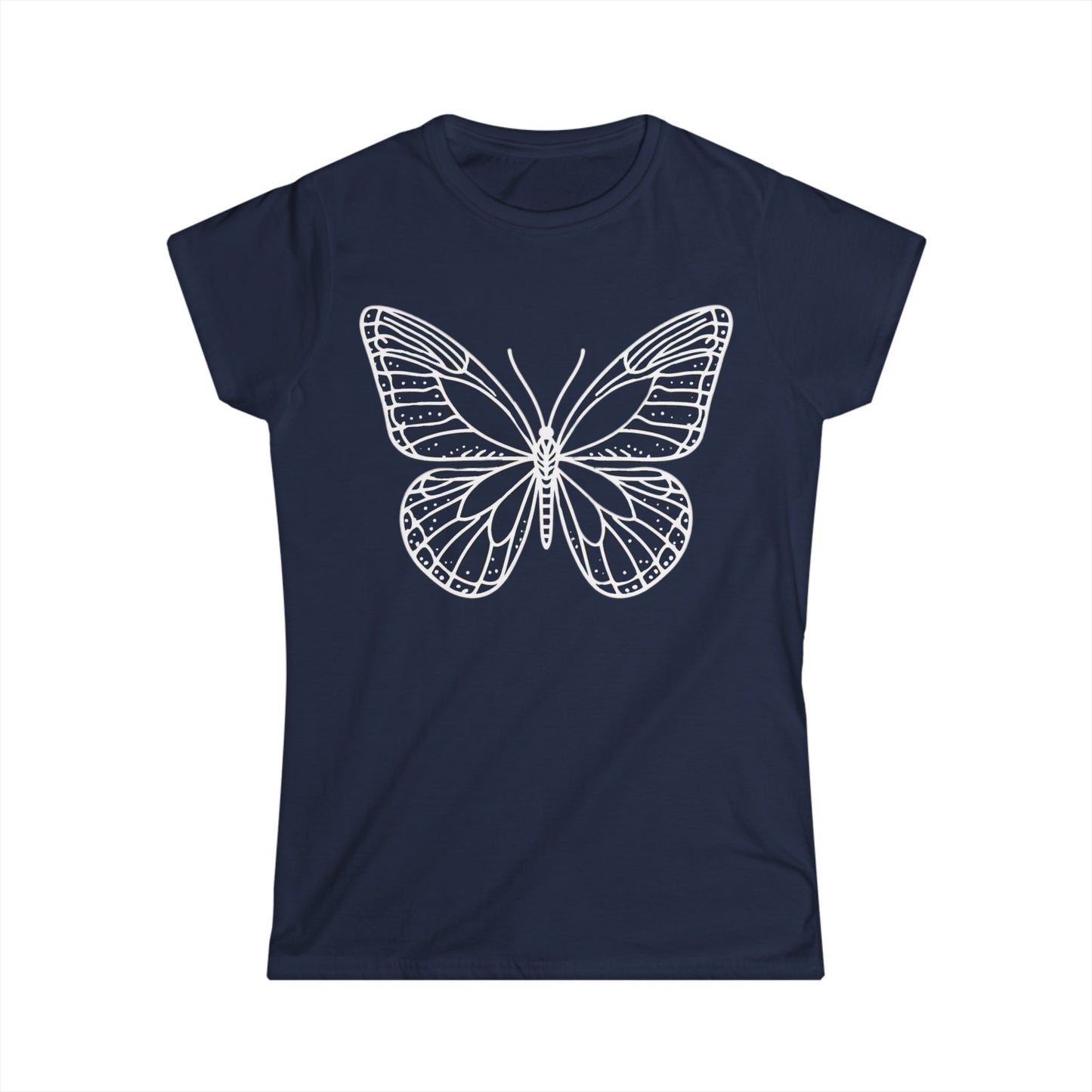 Butterfly Nature-Inspired Women’s Graphic Tee
