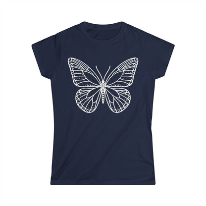 Butterfly Nature-Inspired Women’s Graphic Tee