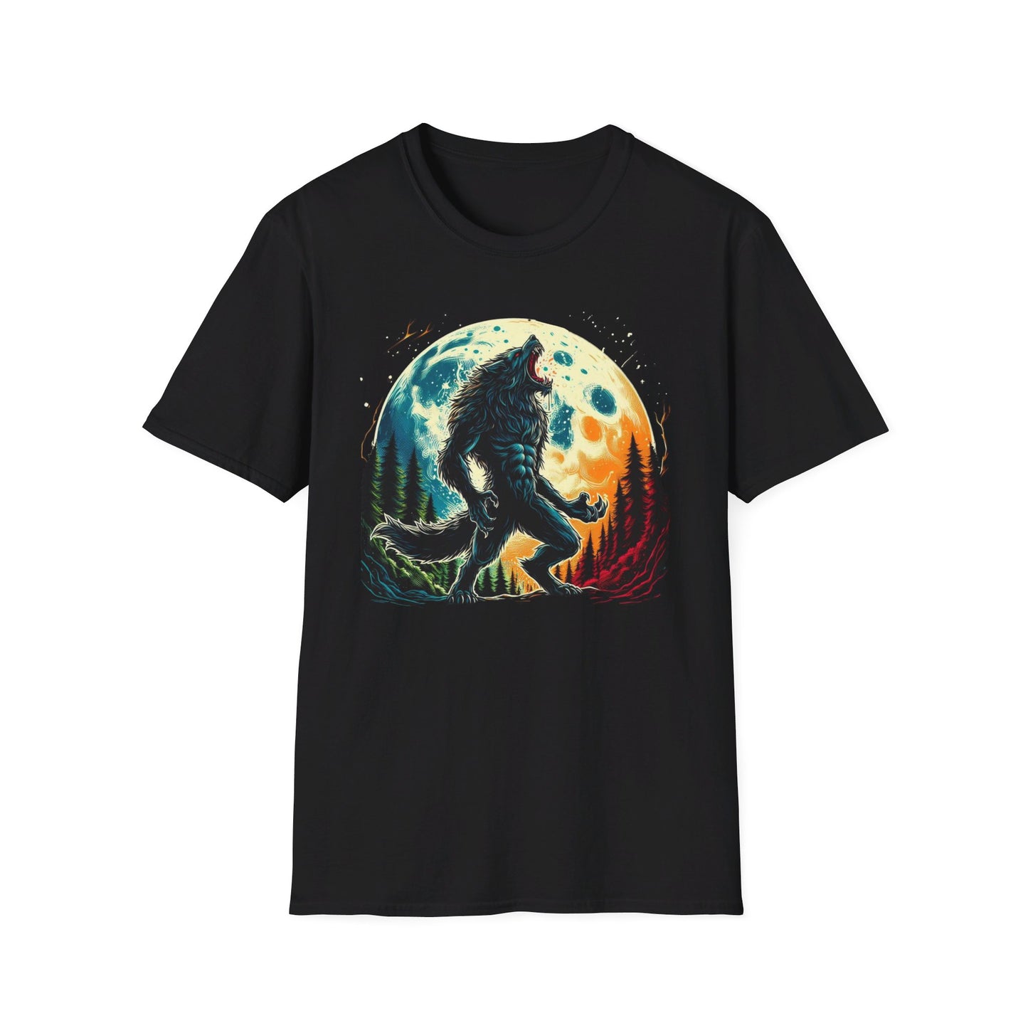 Lycan Men’s Moonlit Wolf Tee