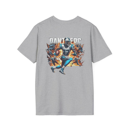 Carolina Panthers Mens American Football Graphic Tee