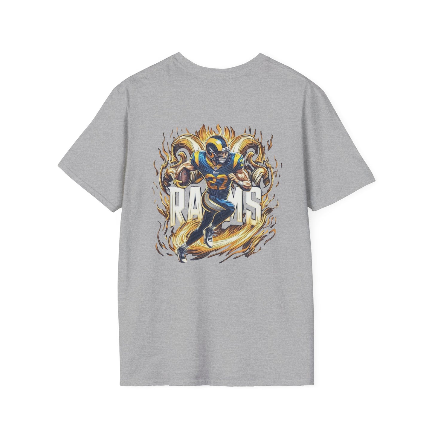 LA Rams Mens American Football Graphic Tee