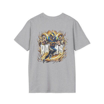 LA Rams Mens American Football Graphic Tee