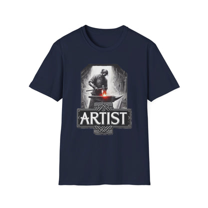 Medieval Blacksmith Artist Men’s Graphic Tee