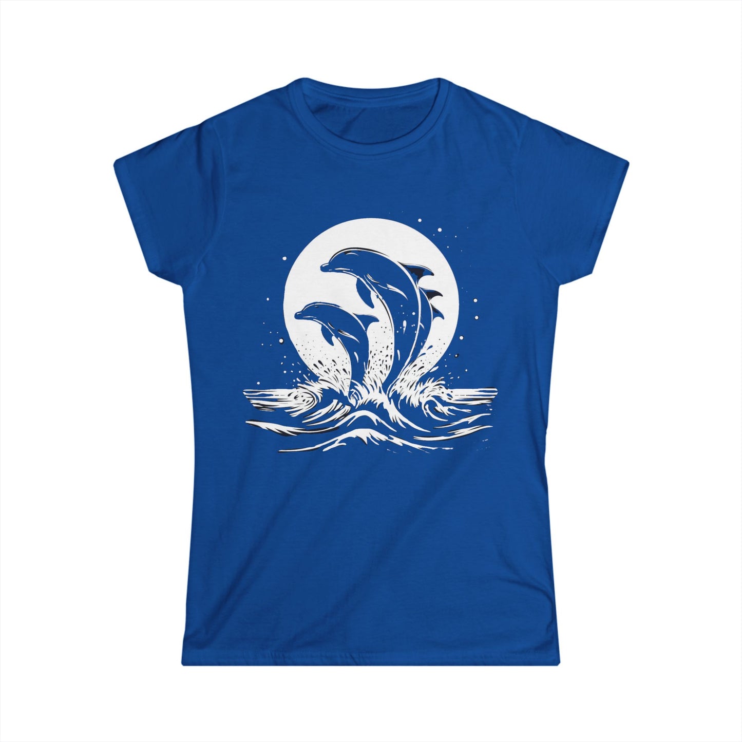 Dolphin Moon Women’s Graphic Tee