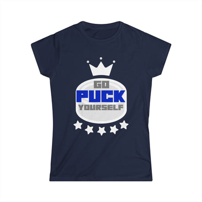 Go Puck Yourself Womens Hockey Graphic Tee