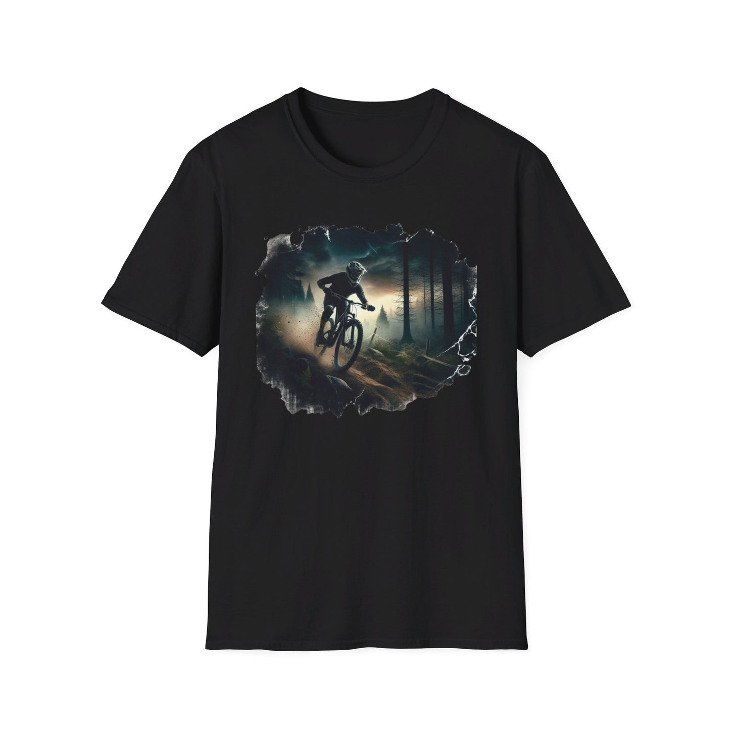 Night Ride Mountain Biker Men’s Tee
